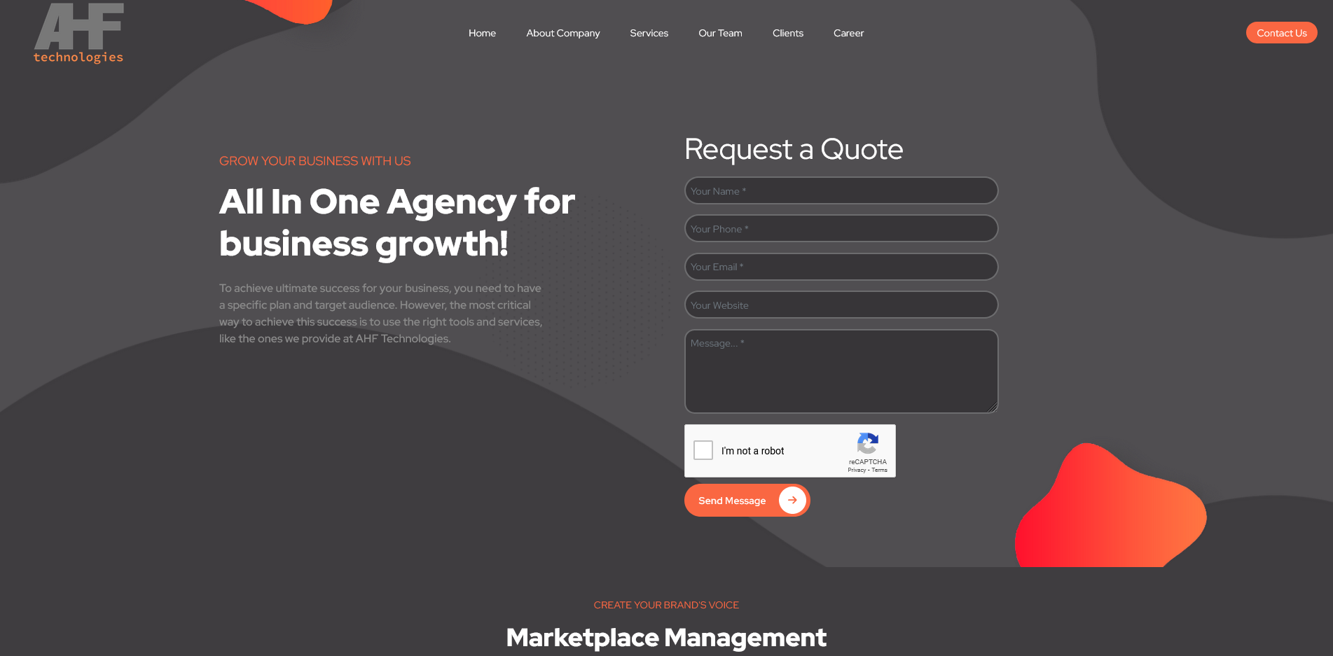 Ahftechnologies Project