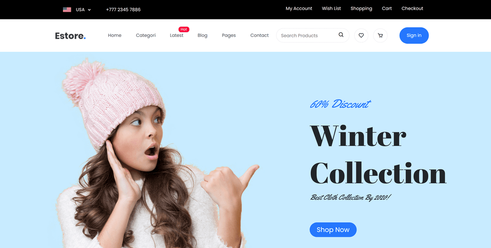EStore Clone Project