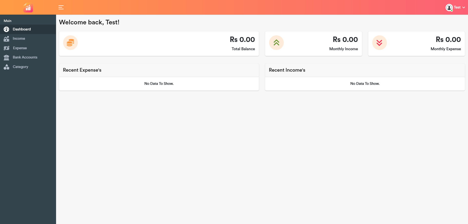Expense Tracker Project